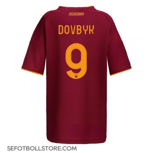 AS Roma Artem Dovbyk #9 Replika Hemmatröja Dam 2025-26 Kortärmad AS Roma Artem Dovbyk #9 Replika Hemmatröja Dam 2025-26 Kortärmad